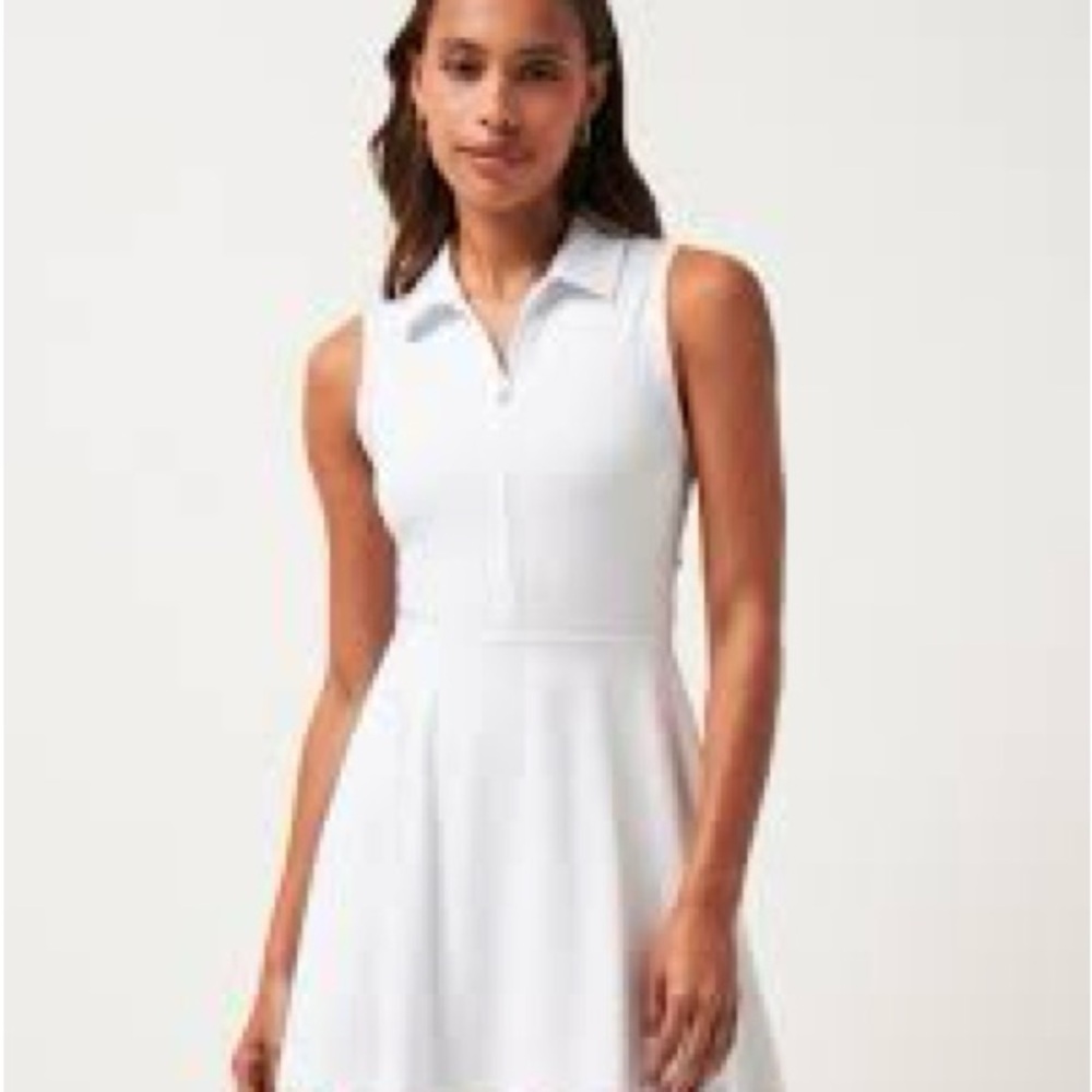 Travis Mathew MOVEKNIT SLEEVELESS POLO DRESS 2.0 NWT size XS